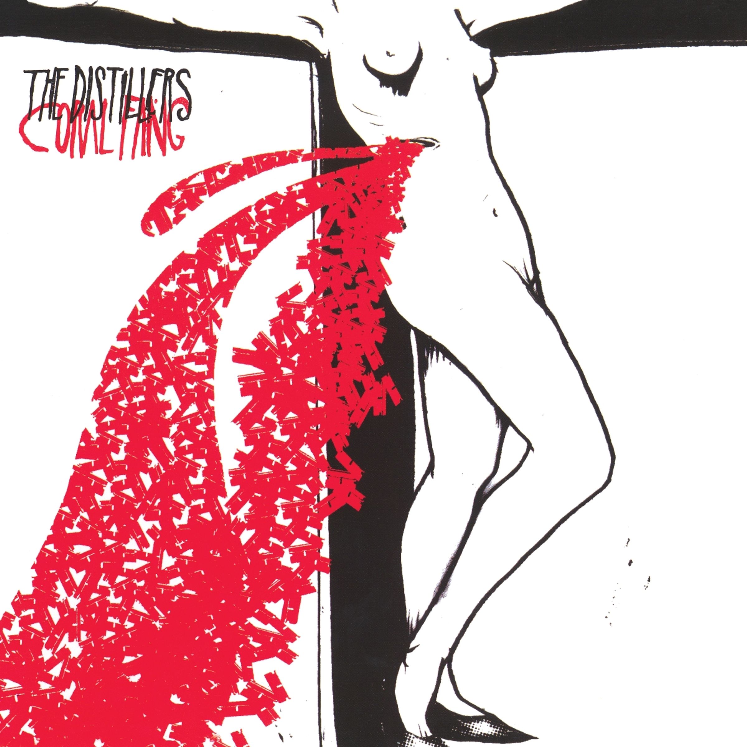 The image shows the original cover from the album "Coral Fang" published in 2003 that sparked controversy, espcecially in the U.S.